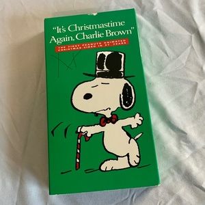 "It's Christmastime Again,‎ Charlie Brown" VCR video